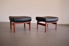 Mid Century Danish Modern Kofod Larsen "Adam" Ottoman