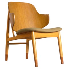 Kofod-Larsen early Penguin Chair, Teak & Beech, 1950s
