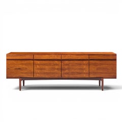 Kofod Larsen for Faarup Møbelfabrik Mid Century Danish Rosewood Credenza