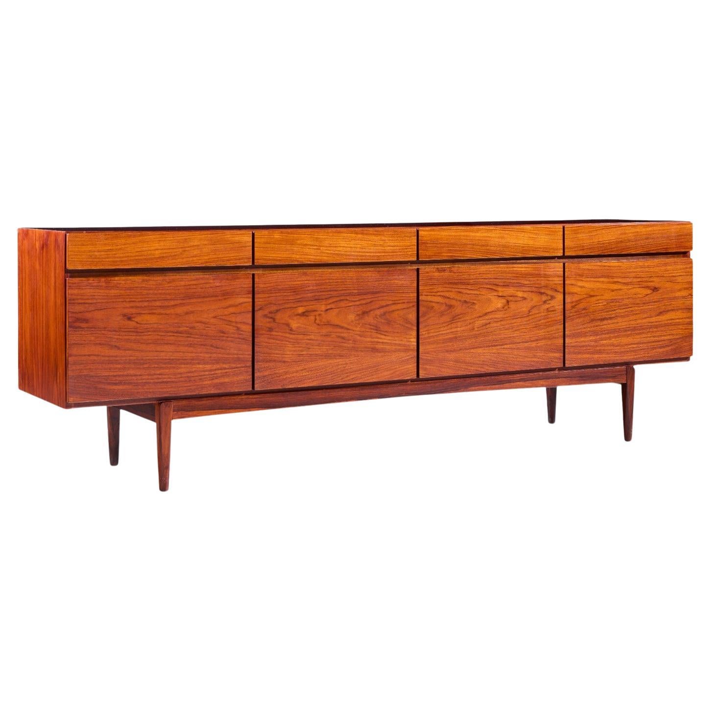 Kofod Larsen for Faarup Møbelfabrik Mid Century Danish Rosewood Credenza For Sale