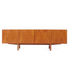 Kofod Larsen for Faarup Møbelfabrik Mid Century Danish Teak Credenza