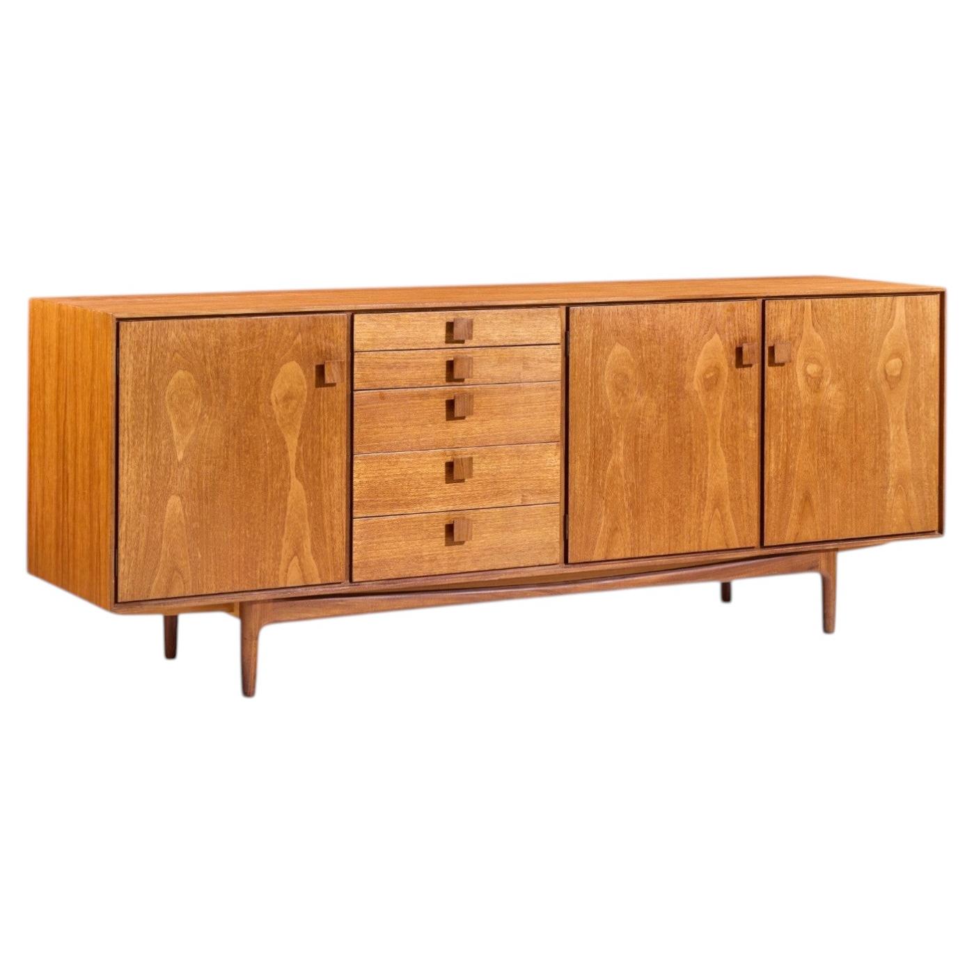 Kofod Larsen for G Plan Mid Century Danish Teak Sideboard Credenza