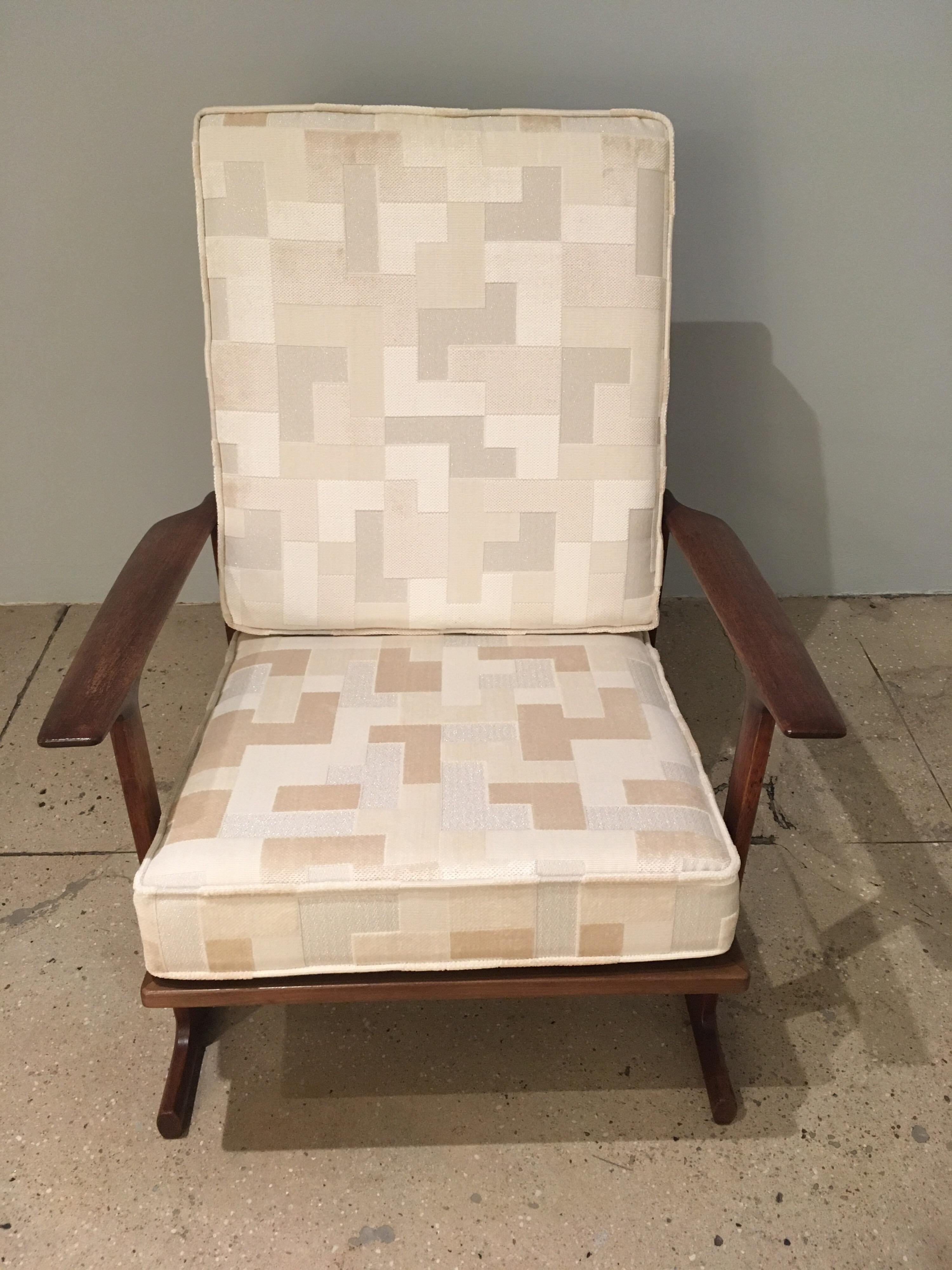 Kofod Larsen High Back Lounge Chair Danish, 1960s For Sale 2