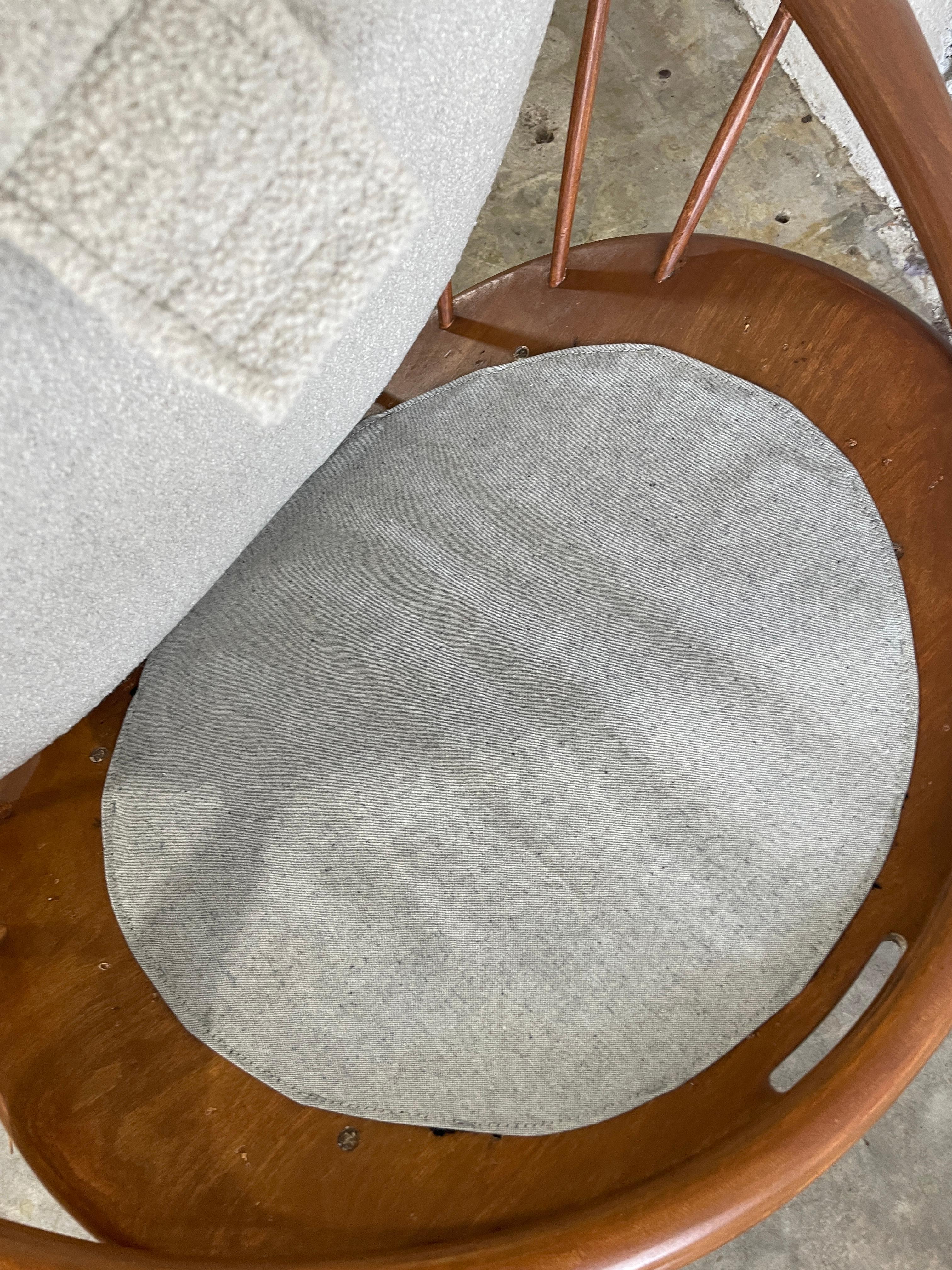 Kofod Larsen “Hoop” Lounge Chair Mid Century Danish Modern 5