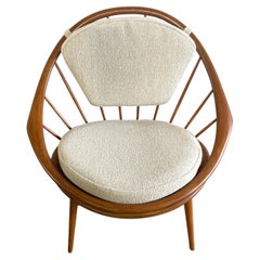 Kofod Larsen “Hoop” Lounge Chair Mid Century Danish Modern