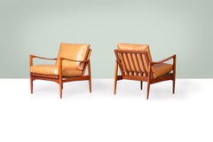 Kofod Larsen Kandidaten Candidate Lounge Chairs mid century Danish armchairs