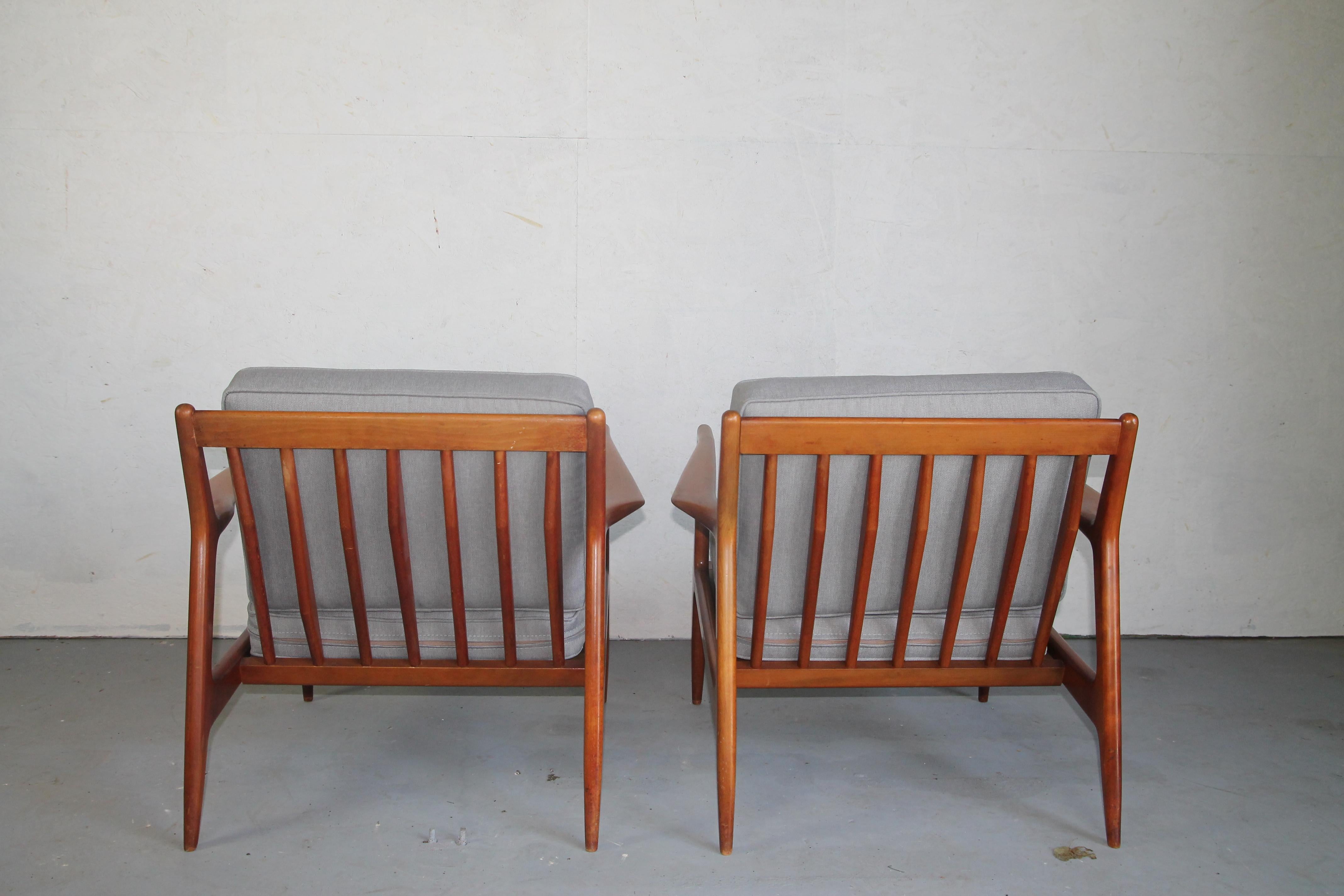 Modern Kofod Larsen Lounge Chairs