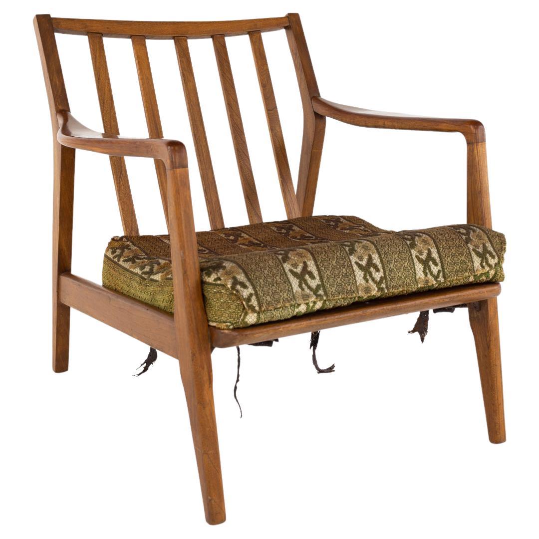Kofod Larsen Style Mid Century Danish Lounge Chair For Sale