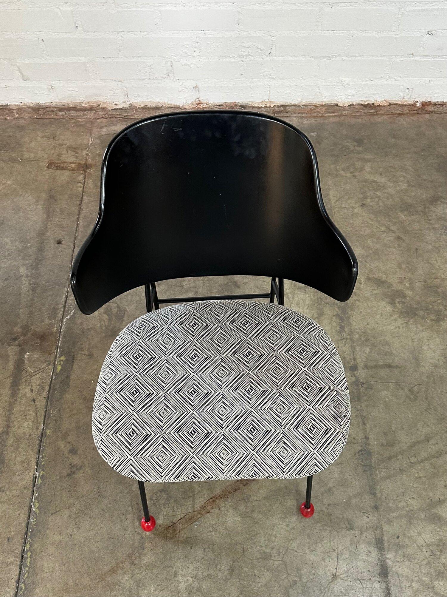 American Kofod Larsen Penguin Chair, as Found