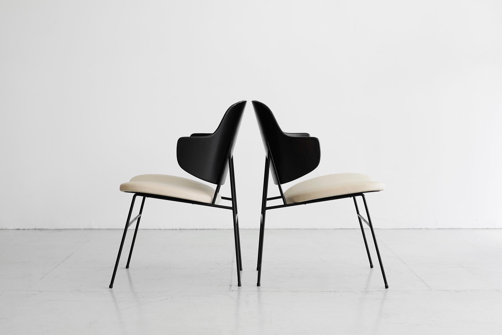 Mid-Century Modern Kofod Larsen Penguin Chairs