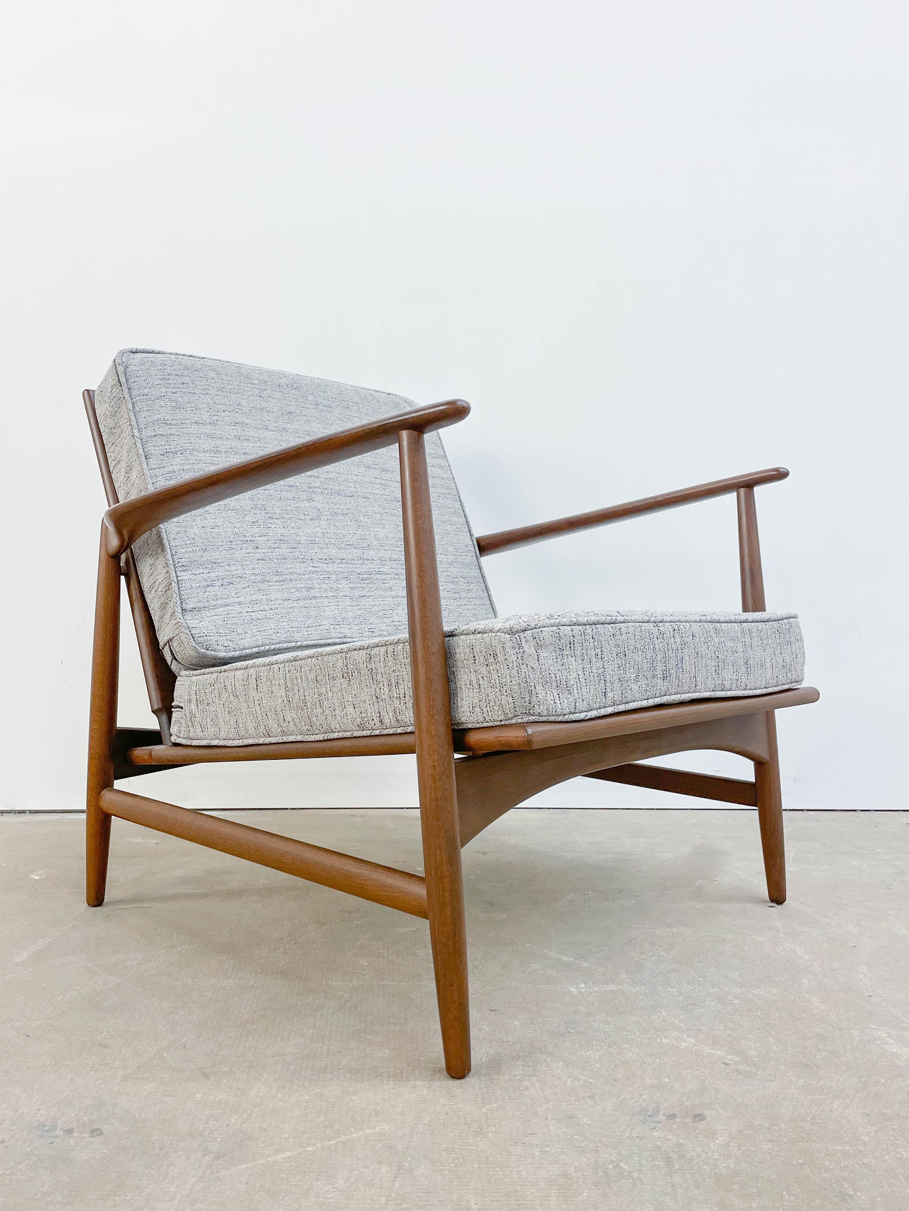 20th Century Kofod Larsen Selig Danish Lounge Chair