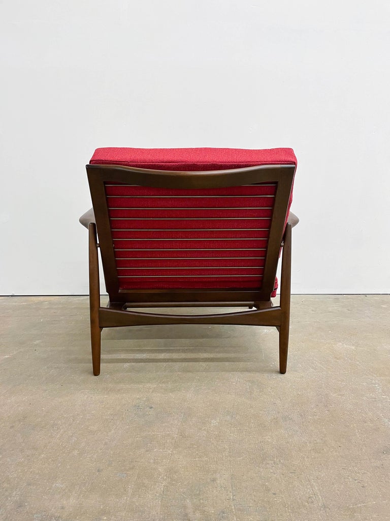 20th Century Kofod Larsen Selig Danish Lounge Chair For Sale