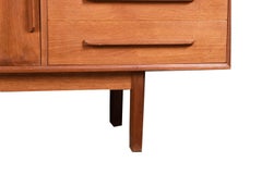 Kofod Larsen Teak Credenza Danish Modern Sideboard