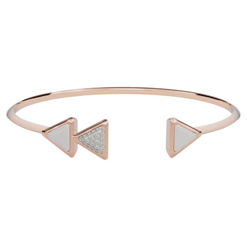 Kogolong and Diamonds "Dove Vai" Modern Fashion Minimalist Bracelet For Sale