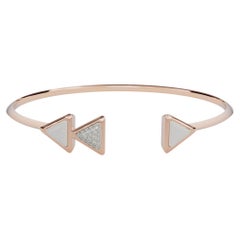 Kogolong and Diamonds "Dove Vai" Modern Fashion Minimalist Bracelet