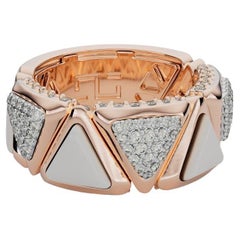 Kogolong and Diamonds Ring "Mirror Exquisite" Rose Gold