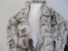 Kohinoor Mink Fur Fringe Stole