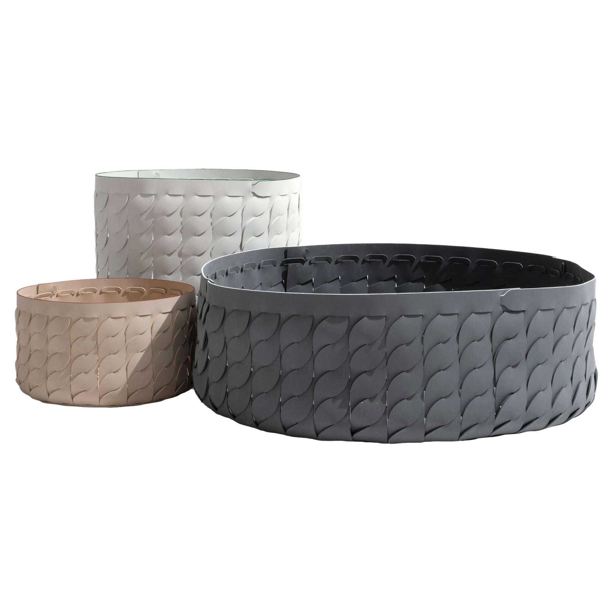 Koi eva rubber basket with contrasting profile For Sale