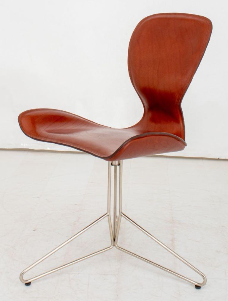 KOI K2 Leather Swivel Office Chair 1