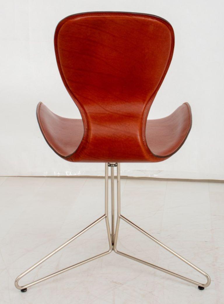 KOI Model K2 Leather Swivel Office Chair 3