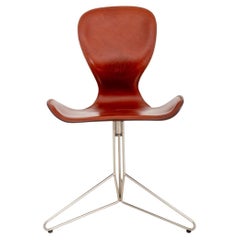 Vintage KOI Model K2 Leather Swivel Office Chair