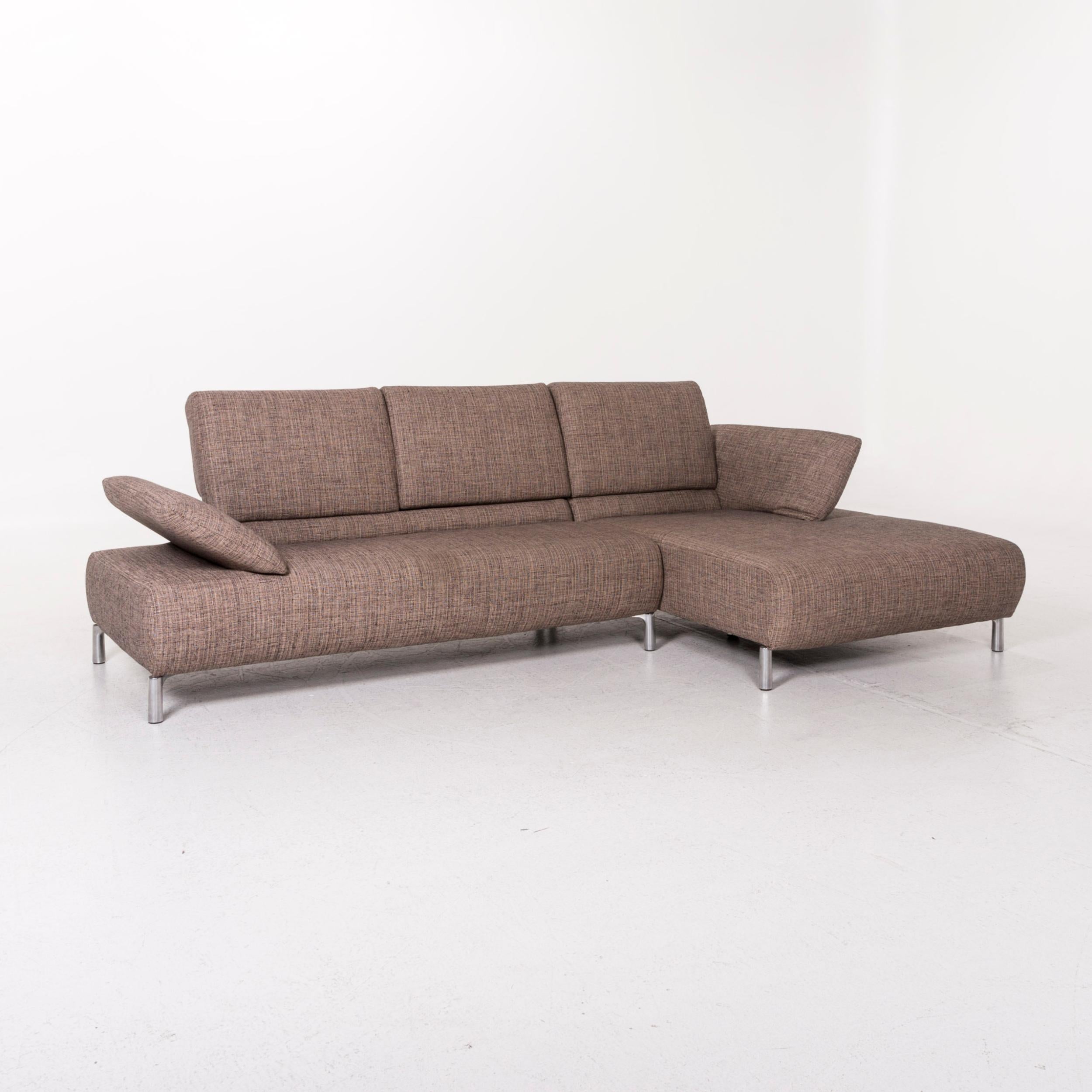 We bring to you a Koinor fabric corner sofa brown sofa function couch.

 

 Product measurements in centimeters:
 

Depth 156
Width 282
Height 83
Seat-height 42
Rest-height 52
Seat-depth 64
Seat-width 204
Back-height 41.