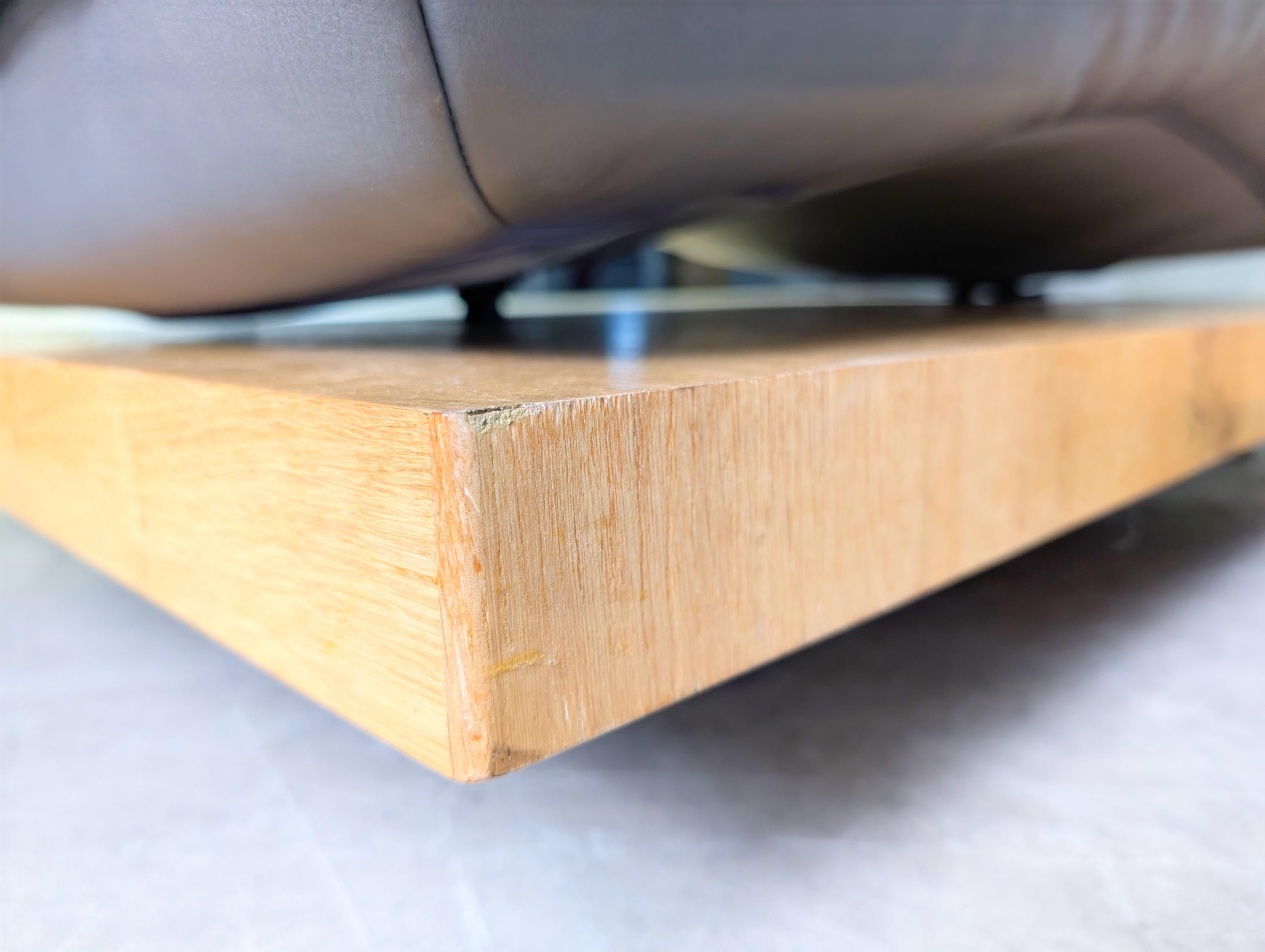 Koinor Free Motion Edit 2 Sofá Sofá Ecksofa Leder Balkeneiche en venta 8