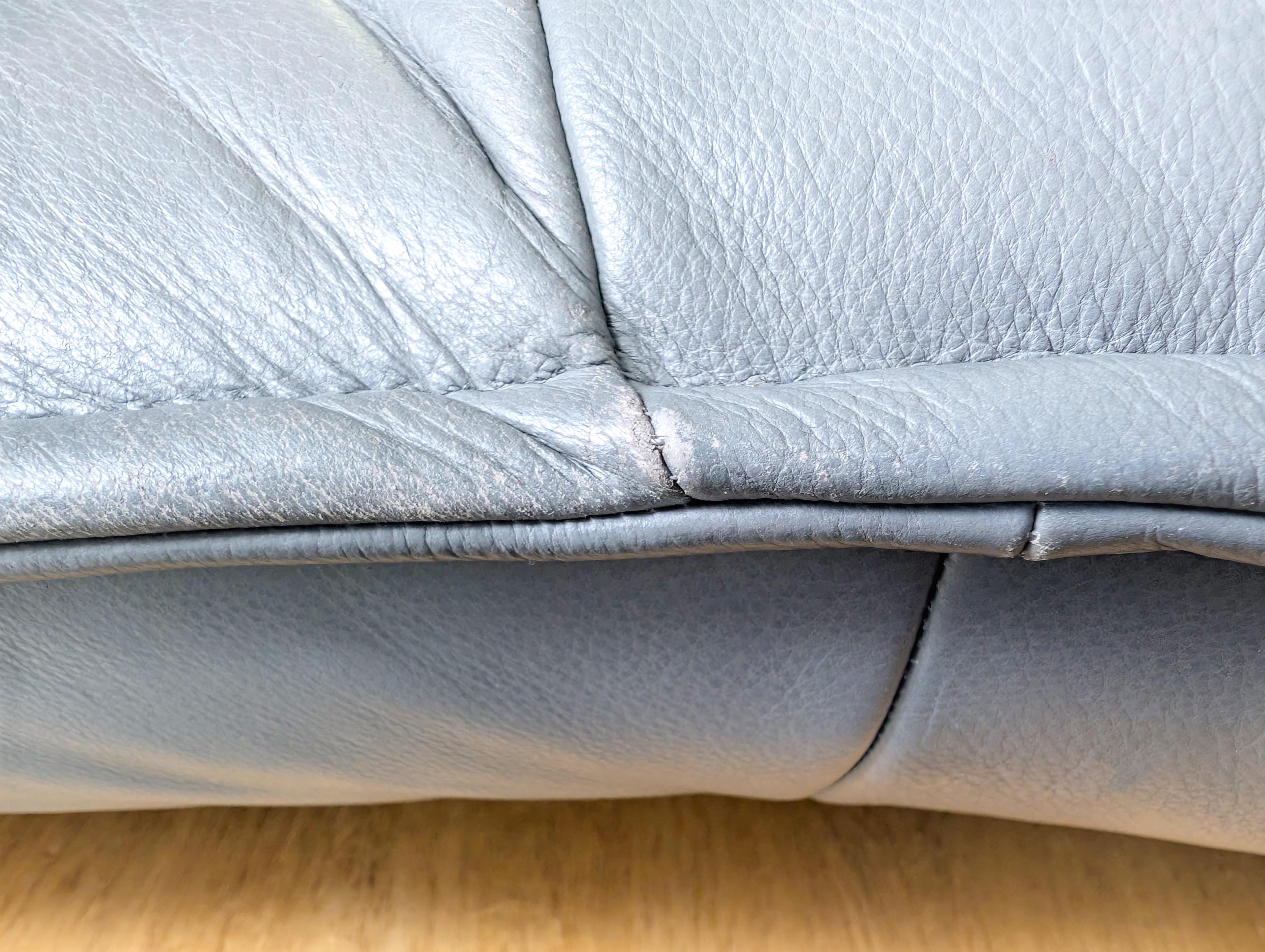 Koinor Free Motion Edit 2 Sofá Sofá Ecksofa Leder Balkeneiche en venta 9