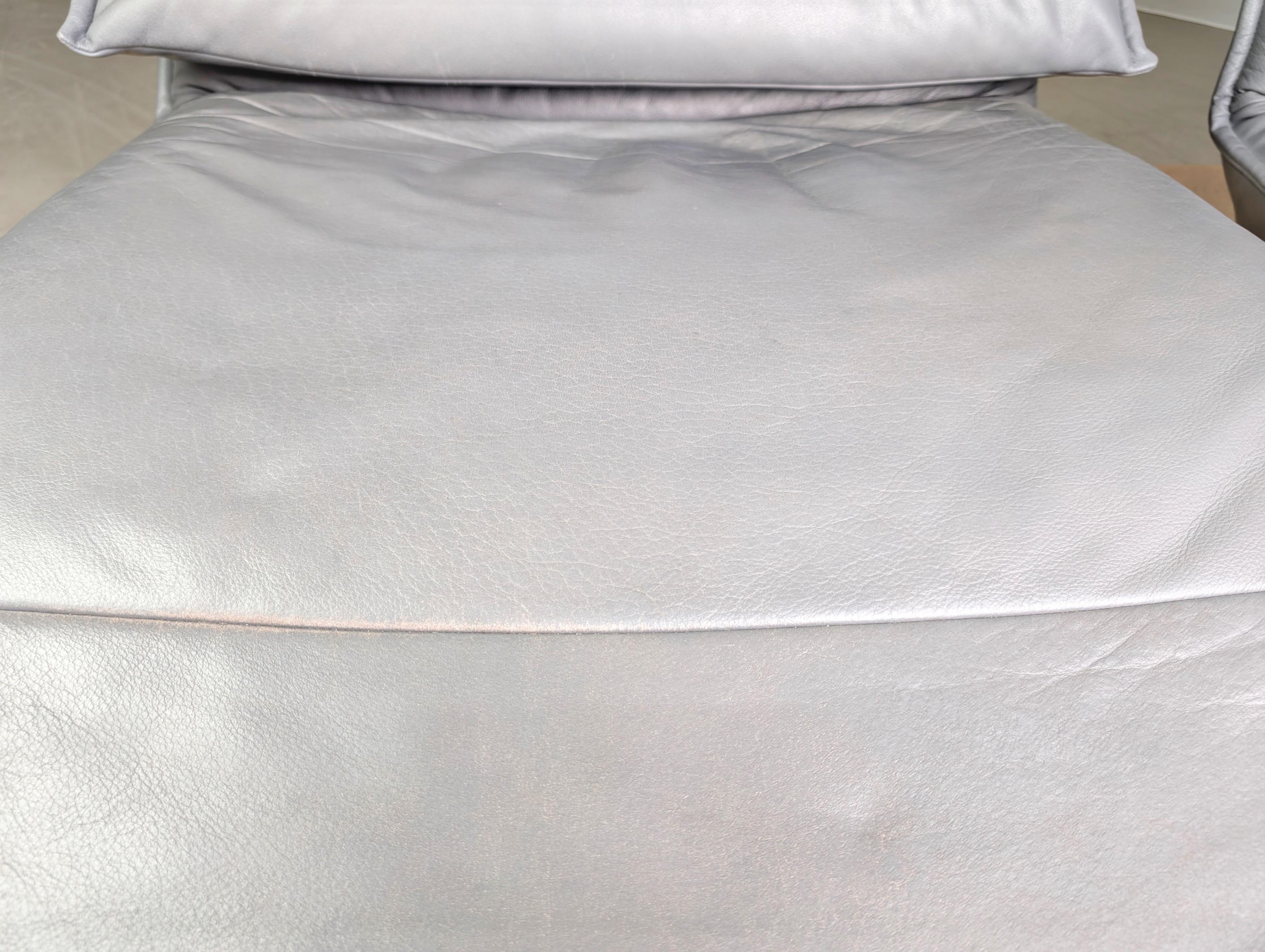 Koinor Free Motion Edit 2 Sofá Sofá Ecksofa Leder Balkeneiche en venta 11