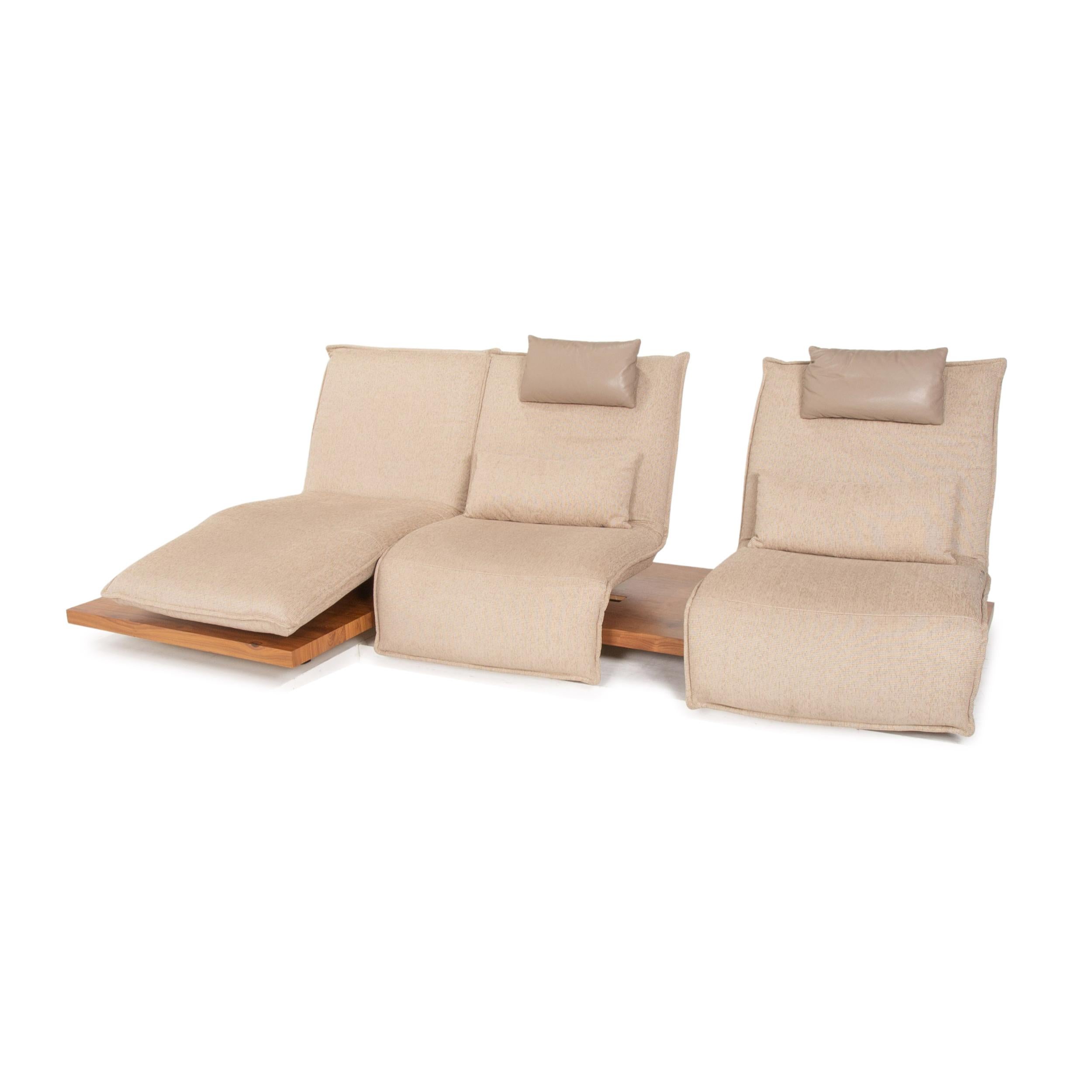 Koinor Free Motion Epos 2 Eck-Sofa in Beige mit Funktion relax Function im Angebot 3