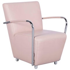Koinor Jan Leather Armchair Off-White One Seat