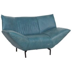 Koinor Leather Armchair Turquoise