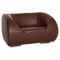 Koinor Pearl Leather Armchair Brown