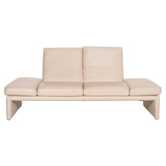 Koinor Raoul Leather Sofa Cream Two-Seater Function