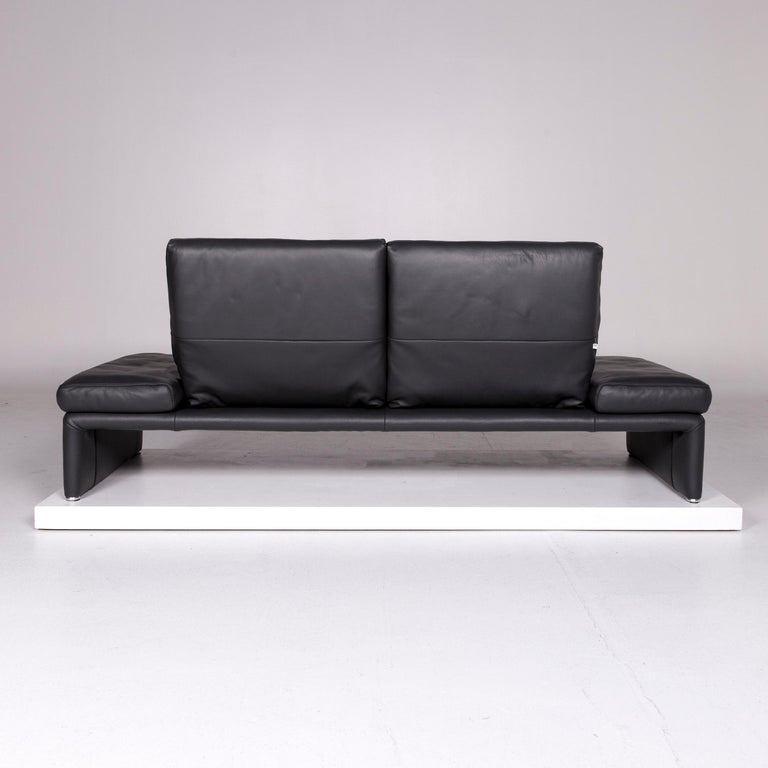 Koinor Raoul Leder Sofa Grau Anthrazit Zweisitzer Funktion Relaxfunktion  Couch For Sale at 1stDibs | koinor raoul sofa, grau couch, designer sofas  grau