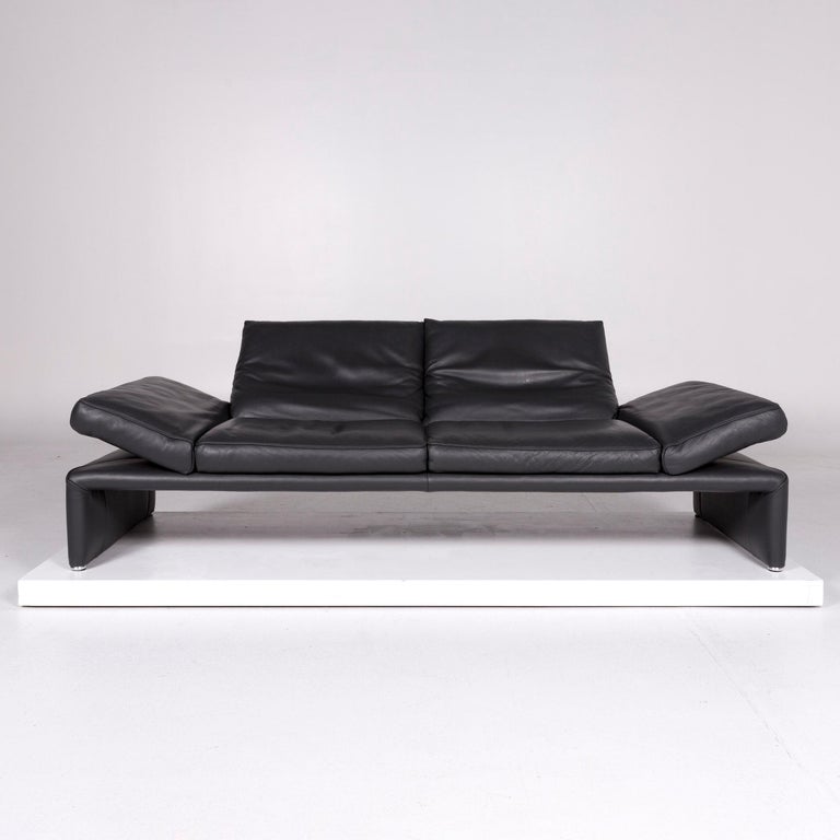 Koinor Raoul Leder Sofa Grau Anthrazit Zweisitzer Funktion Relaxfunktion  Couch For Sale at 1stDibs | koinor raoul sofa, grau couch, designer sofas  grau