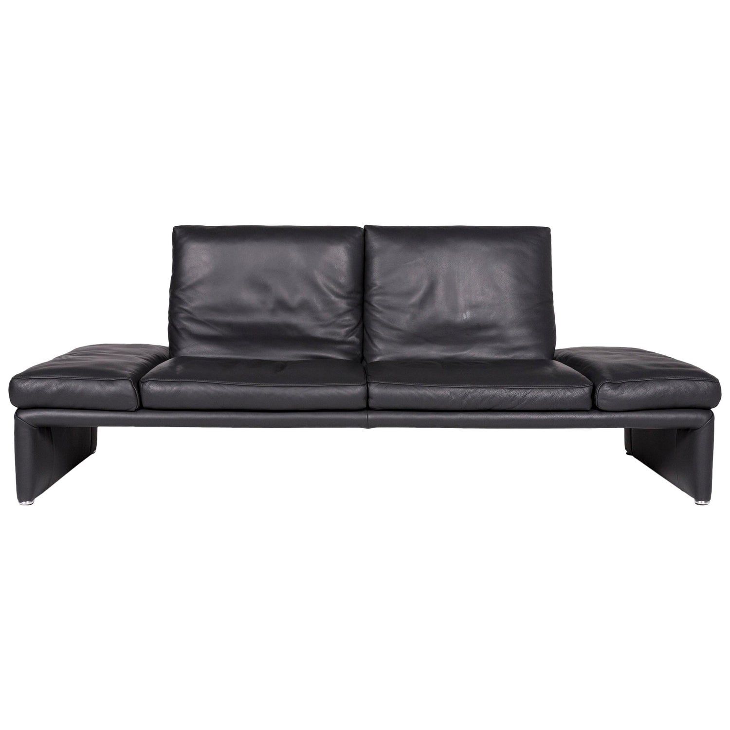 Koinor Raoul Leder Sofa Grau Anthrazit Zweisitzer Funktion Relaxfunktion  Couch For Sale at 1stDibs | koinor raoul sofa, grau couch, designer sofas  grau