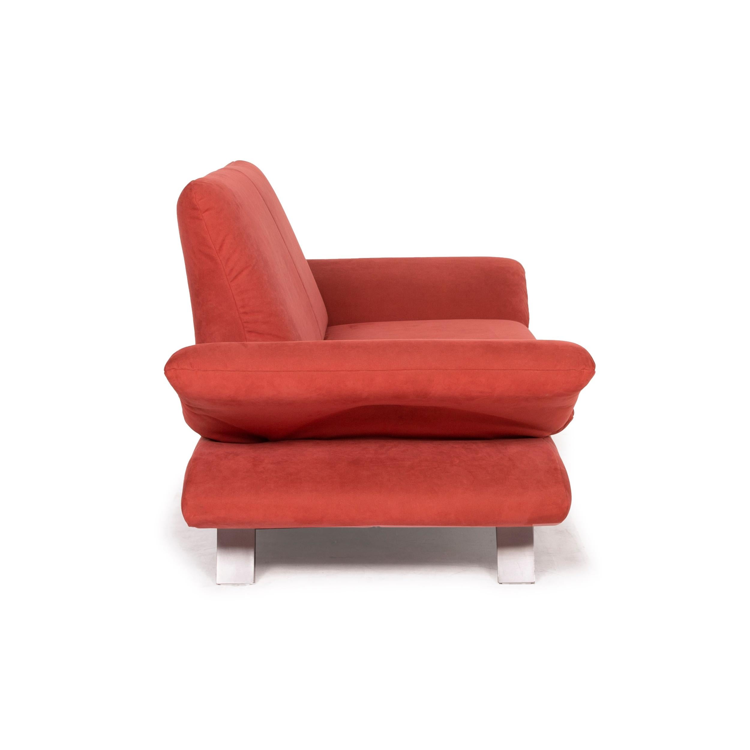Koinor Rossini Fabric Sofa Orange Two-Seater Function 2