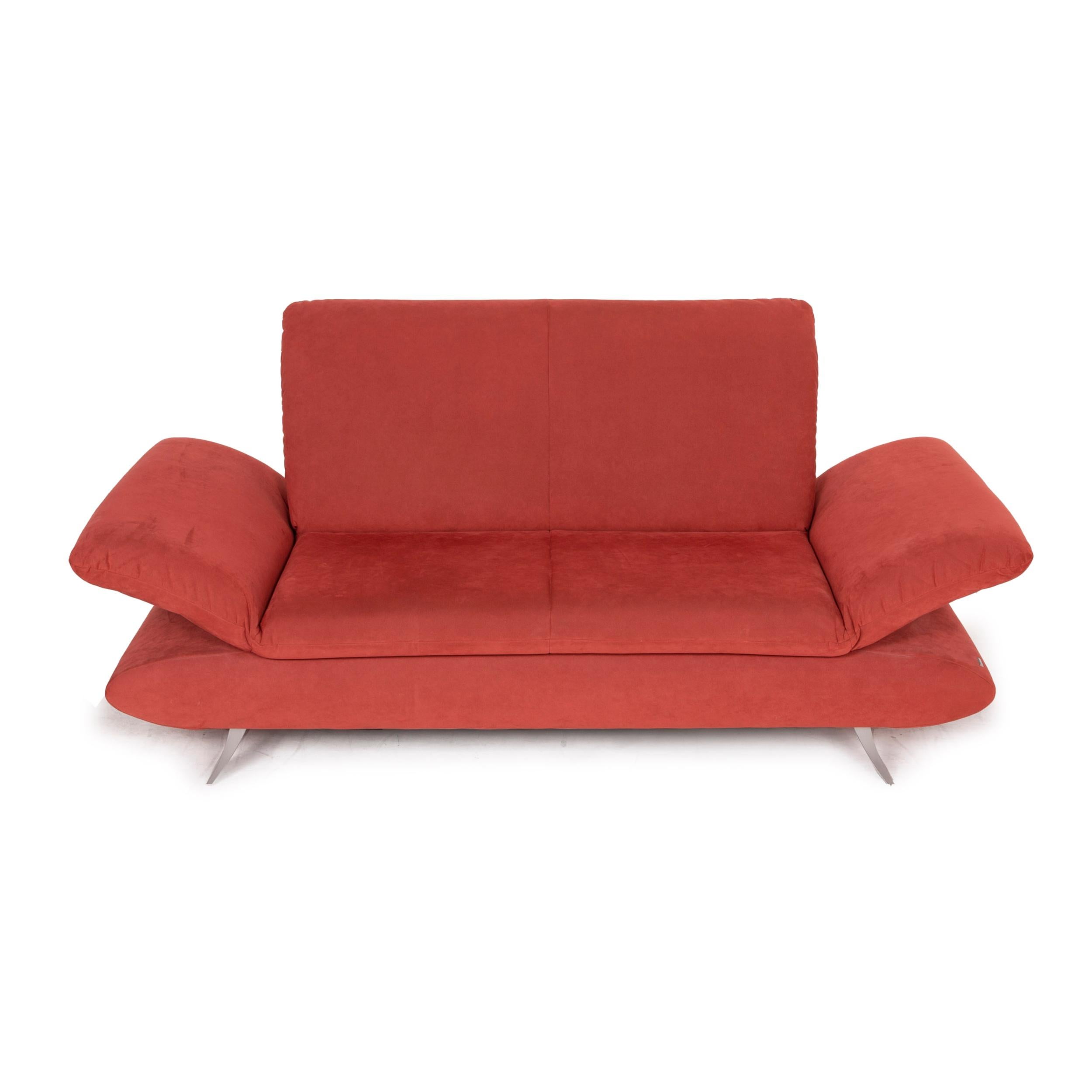 Koinor Rossini Fabric Sofa Orange Two-Seater Function 1
