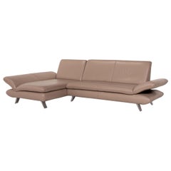 Koinor Rossini Ledersofa Beige Grau Beige Greige Ecksofa Funktion Couch