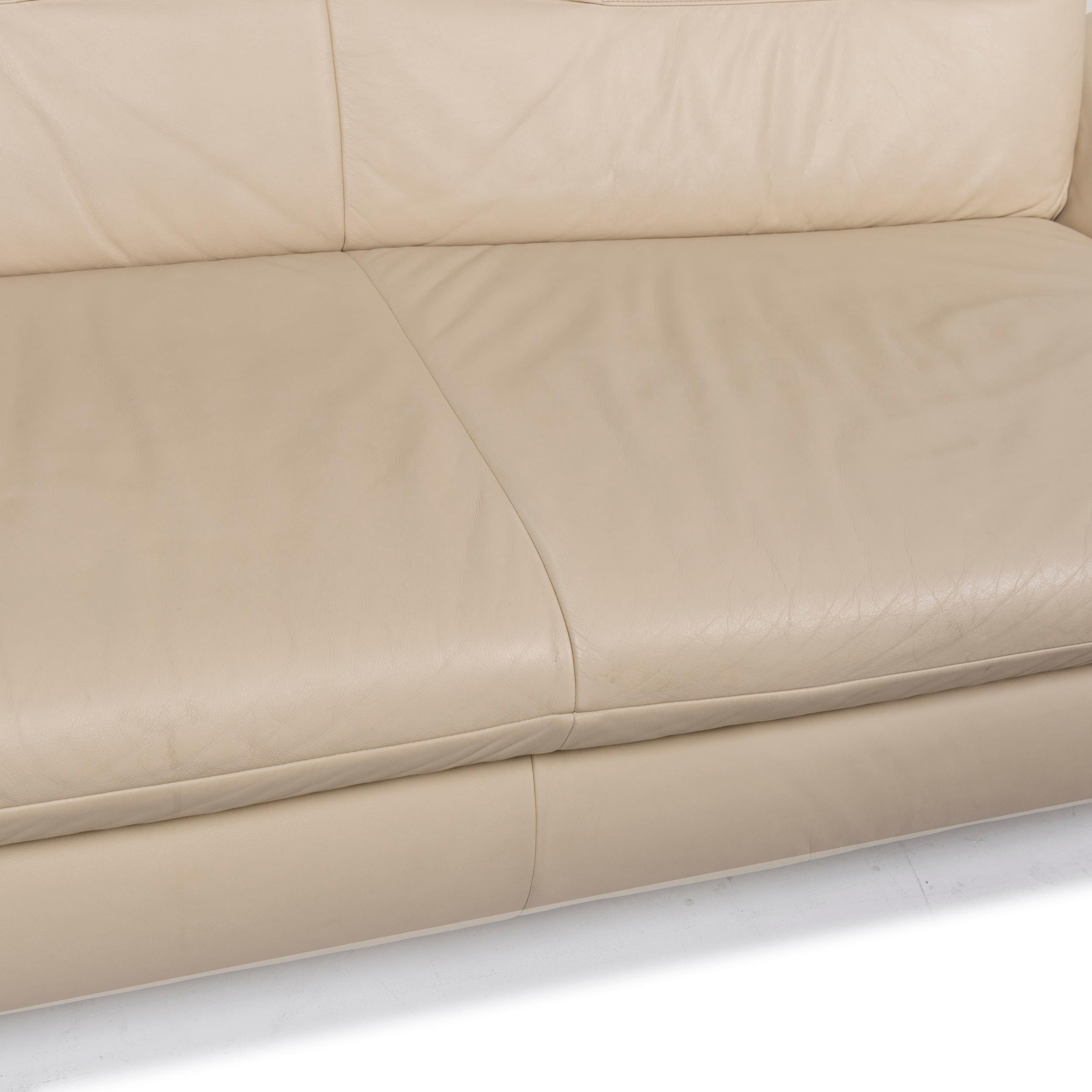 rossini leather sectional
