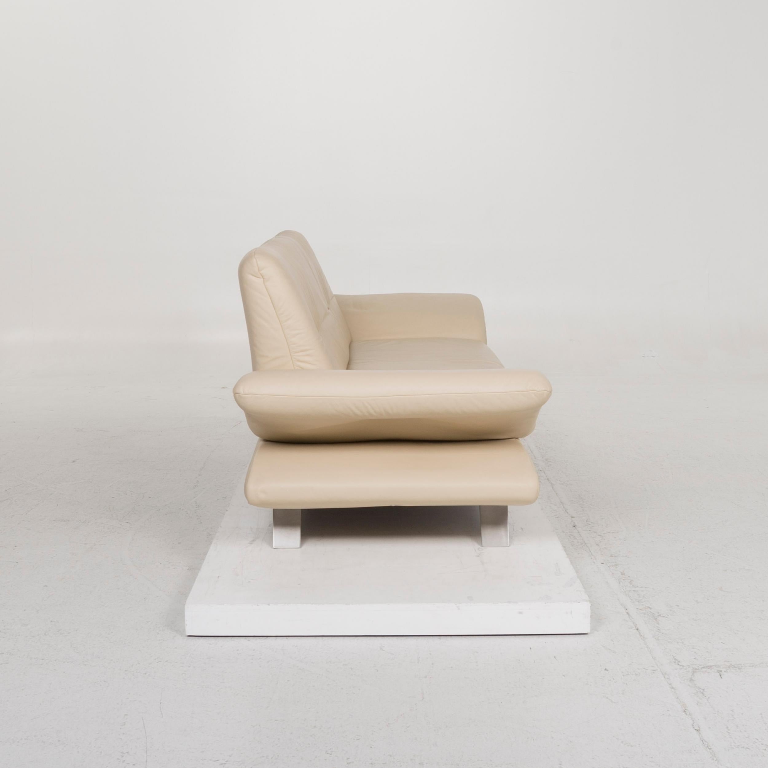 Koinor Rossini Leather Sofa Beige Two-Seat 2