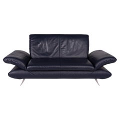 Koinor Rossini Leather Sofa Blue Two-Seat