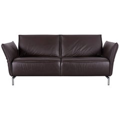 Koinor Vanda Three-Seat Sofa Brown Leather Function