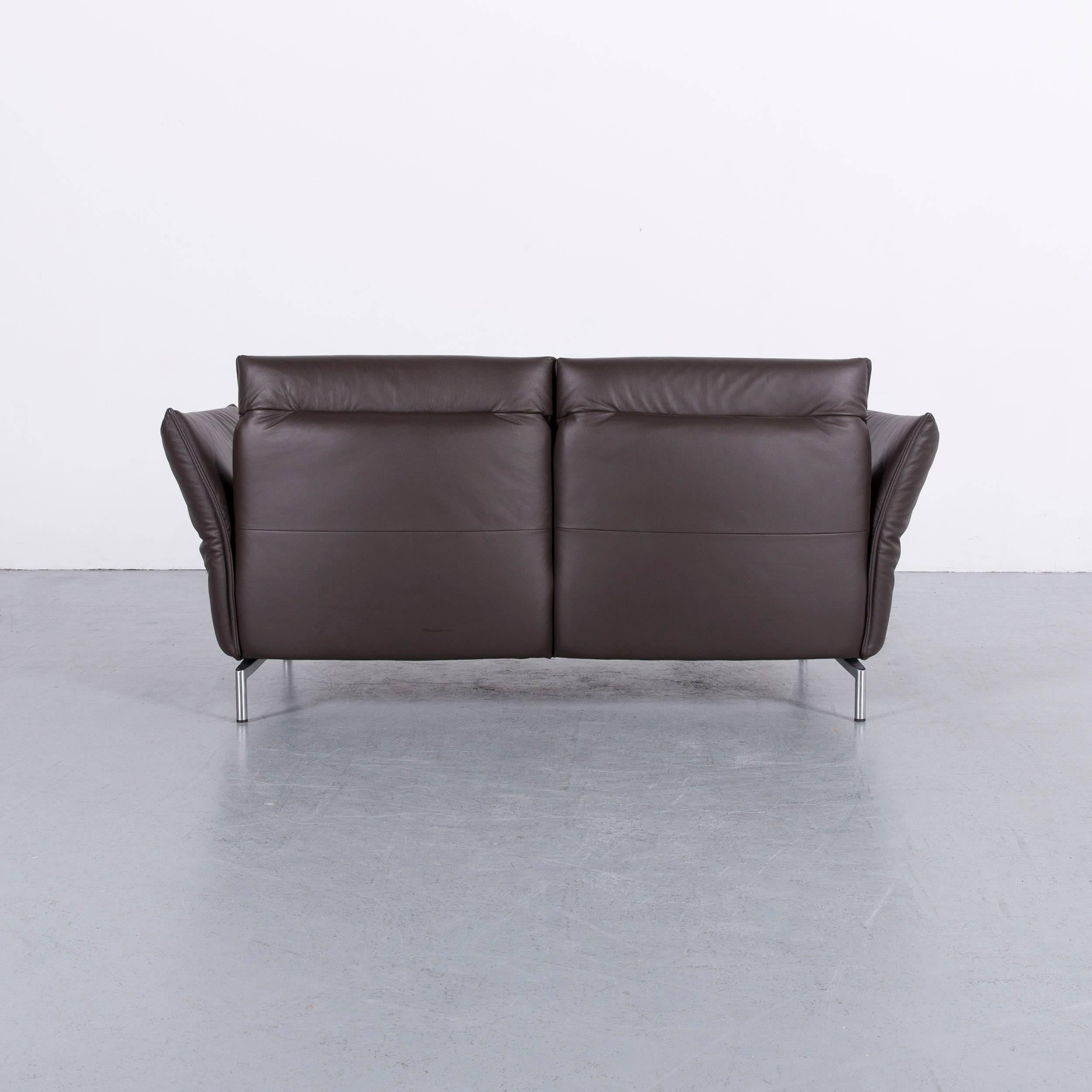 Koinor Vanda Two-Seat Sofa Brown Leather Function 5