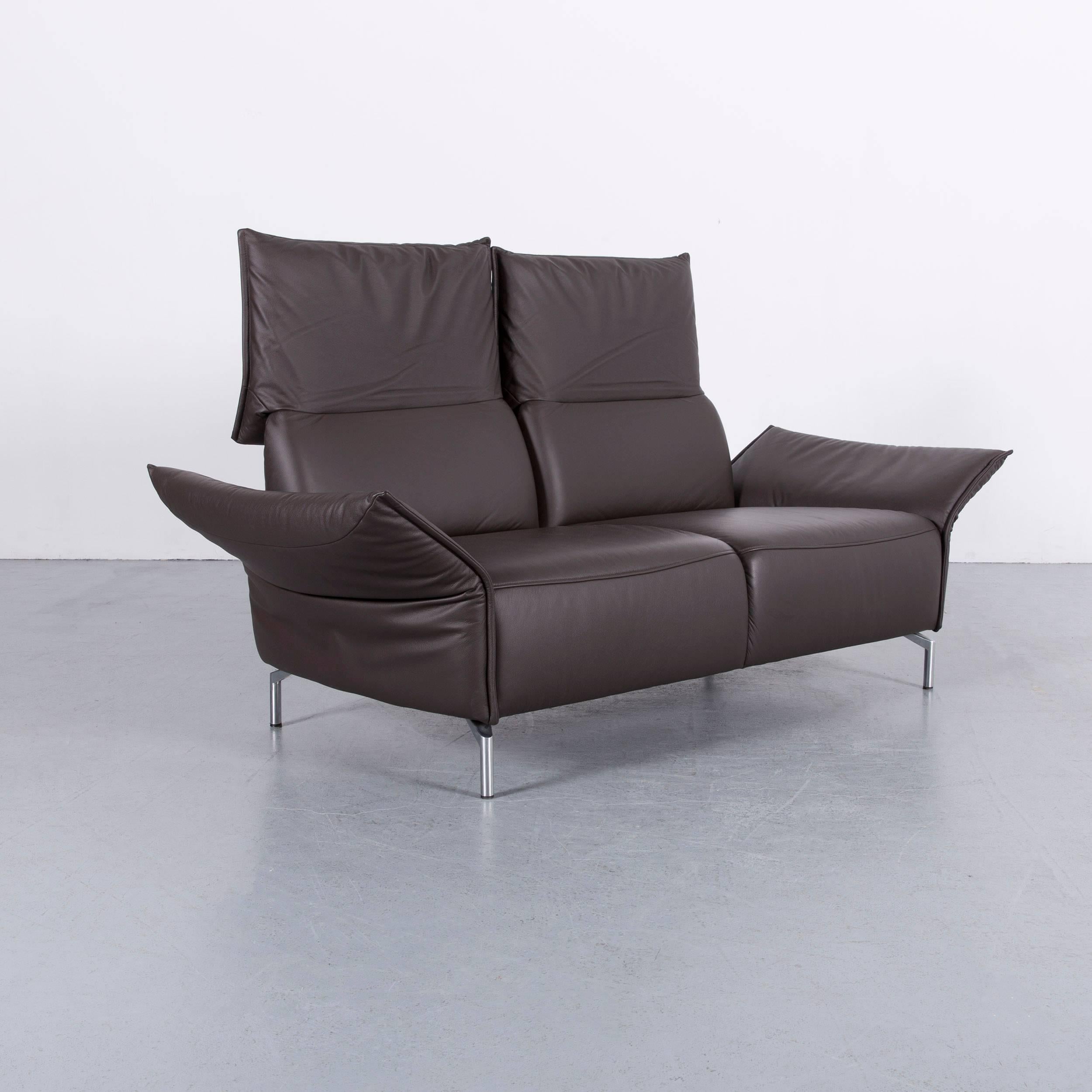 Koinor Vanda Two-Seat Sofa Brown Leather Function 2