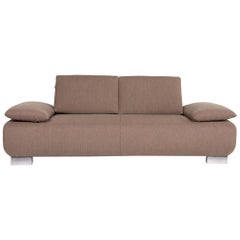 Koinor Volare Fabric Sofa Beige Two-Seat with Function
