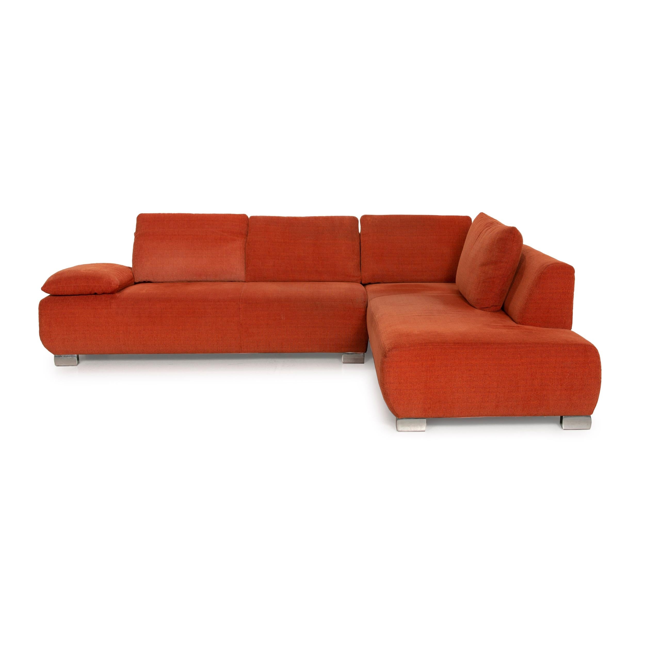 Koinor Volare Fabric Sofa Orange Corner Function 5