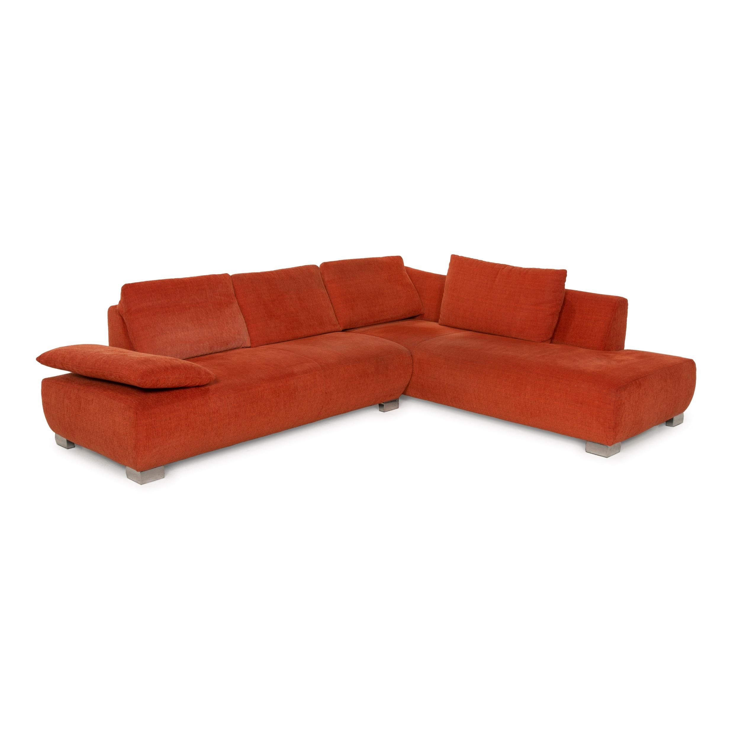 Koinor Volare Fabric Sofa Orange Corner Function 1