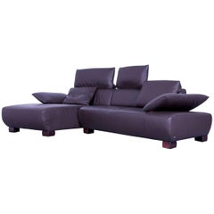 Koinor Volare Leather Corner-Sofa Brown Function